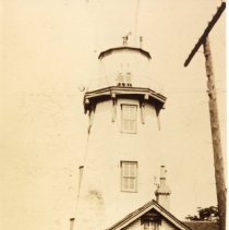Kincardine Lighthouse from Huron Terrace St. Bridge