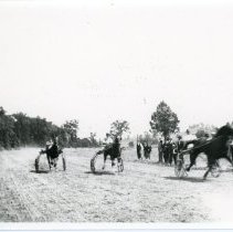 Harness race at Connaught Park, 133 Broadway St.,  Kincardine, ON