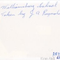 Williamsburg School reverse