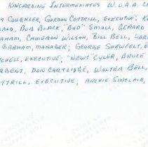 Kincardine Intermediates W.O.A.A. Hockey Champions 1948-1949 reverse