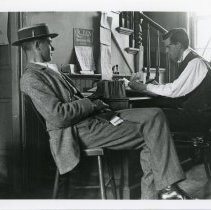 Fred Darley and John Scougall front