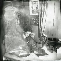 Unknown gentleman at desk