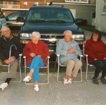 Raymond Small, Mrs Geddes, Mrs. R. Small, Janis Small Raymonds