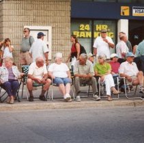 Kevin Crawford, Ron Kershall, Raymond Creen(?), Pat and others