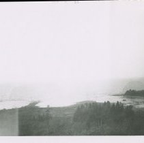 Aerial view from Chantry Island lighthouse
