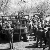 K-81-05-03 Selling from wagon.