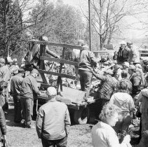 K-81-05-12 Selling from wagon.