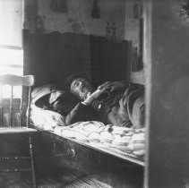 K-81-13-11 Man having an afternoon nap.