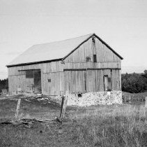 K-81-19-05 Barn on lot [?], Saugeen Township.