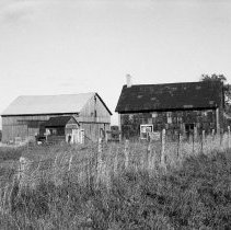 K-81-19-06 Log house on lot [?], Saugeen Township.