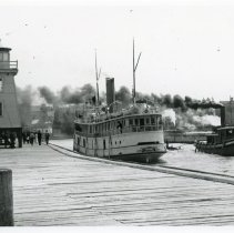 "Ossifrage" and "Trudeau" in Kincardine harbour