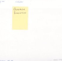 "Singapore" shipwreck south of Kincardine, 1904 - reverse