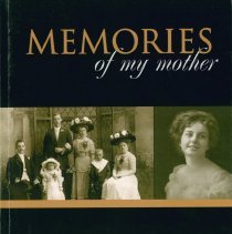 Memories of my Mother book front cover