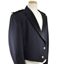 Police dress jacket pictured w/ epaulets (2025.013.003a/b)
