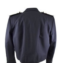 Police dress jacket pictured w/ epaulets (2025.013.003a/b)