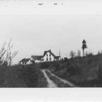 K-57-06-01  Cape Croker lighthouse & residence. [Blurred].