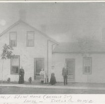 Early Splan home, later Sinclair house