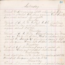 Schooner Nemesis ledger and log book, and Schooner Wanderer log book