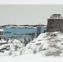 Carlton, Martello Tower Historic Site, New Brunswick (ed. 29/100)