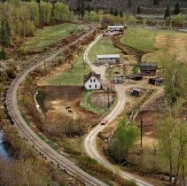 Homesteads #32  View from Highway 8, British Columbia 1985