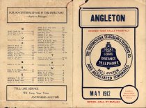 Telephone directory, Angleton, Texas