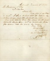Letter to A. Underwood