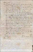 Bill of sale of a slaves Ritty and Child from the Estate of R. M. Yerby by Jane L. Yerby to Ammon Underwood