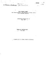 Texas as a Mexican state, 1821-1836:
 Information Circular No. 14