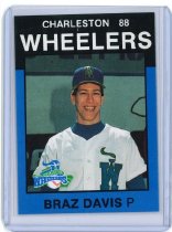 Braz Davis Baseball Rookie Card