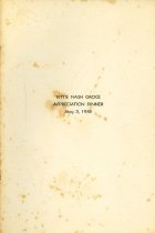 Kittie Nash Groce Appreciation Dinner