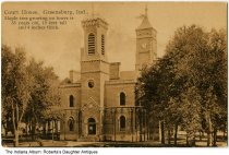 Decatur County Courthouse, Greensburg, Indiana, circa 1907