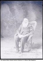 Studio portrait Calvin Cummins Armfield, Greentown, Indiana, circa 1905