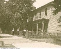 Women at the Y. W. C. A. headquarters, Indianapolis, Indiana, circa 1899