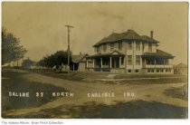 House on West Saline Street, Carlisle, Indiana, circa 1909