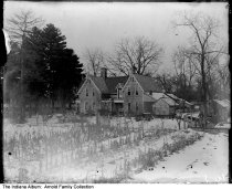 Arnold home and outbuildings, Rushville, Indiana, circa 1903