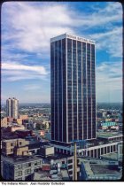 Birds'-eye view of Indiana National Bank, Indianapolis, Indiana, circa 1975