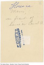 Flora Sheehan, New Haven, Indiana, circa 1923