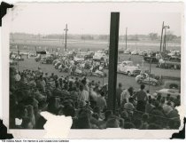 Midget car race, most likely Terre Haute, circa 1954