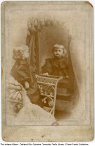 Portrait of John Creek, Oakland City, Indiana, circa 1898