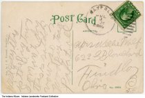 View of Wayne Street, Waterloo, Indiana, circa 1915