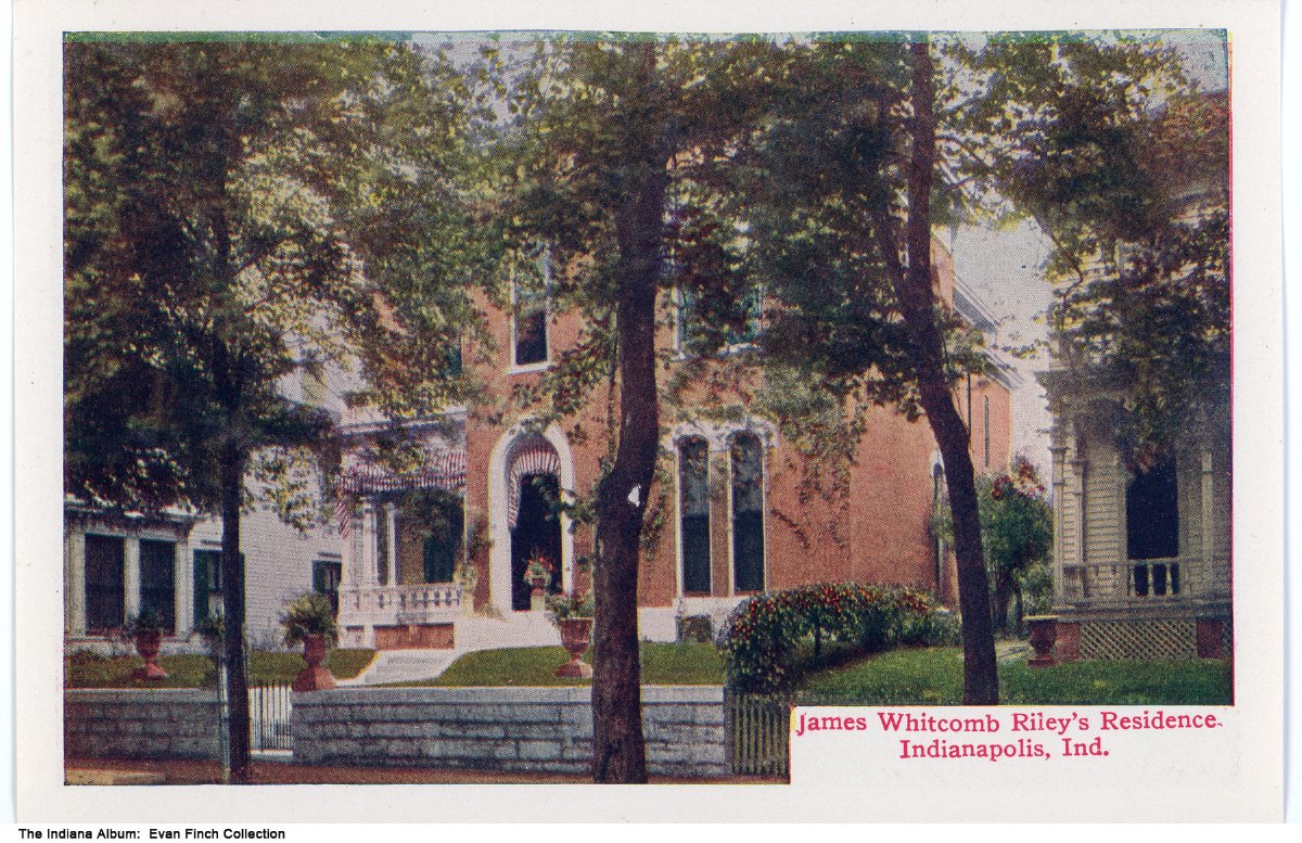 James Riley residence, Indianapolis, Indiana, circa 1915