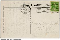 View of Main Street, Walkerton, Indiana, circa 1930