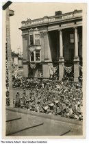 World War I parade on North Meridian Street, Indianapolis, Indiana,  circa 
