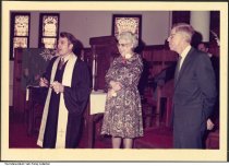 Event at a church, possibly Seventh Christian, Indianapolis, Indiana, circa