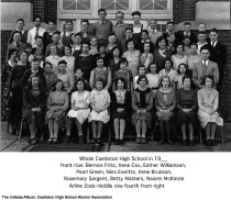 Castleton High School students, Castleton, Indianapolis, Indiana, circa 1925