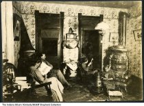 Family time in the parlor, Carmel, Indiana, circa 1910
