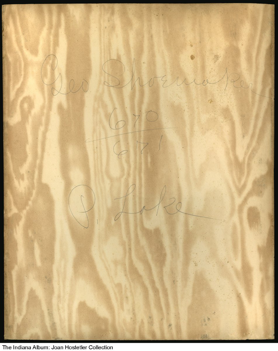 Crayon enlargement portrait of Amanda (Chard) Shumaker of Steuben