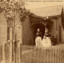 Solomon and Hattie (Hunter) Erb house, Indianapolis, Indiana, circa 1892