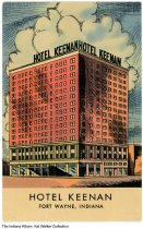 Hotel Keenan, Fort Wayne, Indiana, 1952