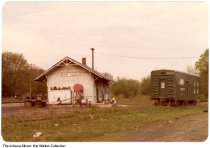 Train depot, New Haven, Indiana, 1980